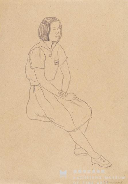 人物速寫之十五藏品圖，第1張