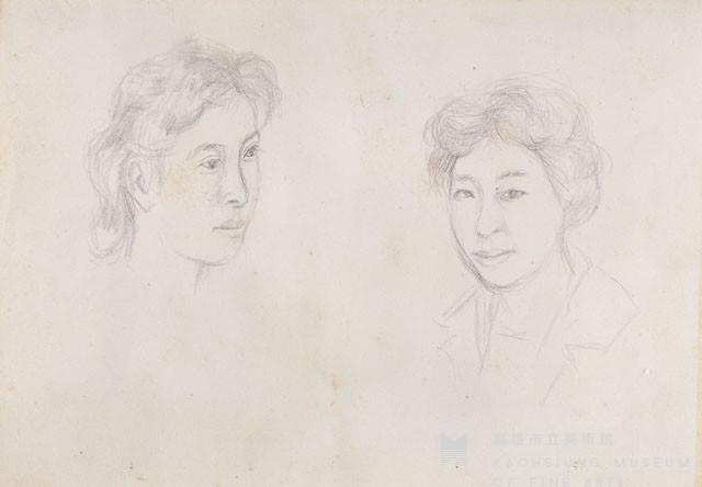 人物速寫之二十五藏品圖，第1張