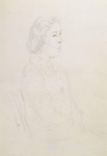 人物速寫之二十八藏品圖，第1張