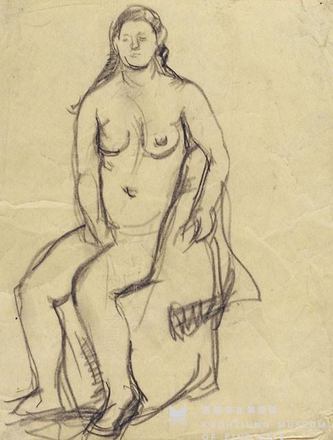 素描人物之三藏品圖，第1張