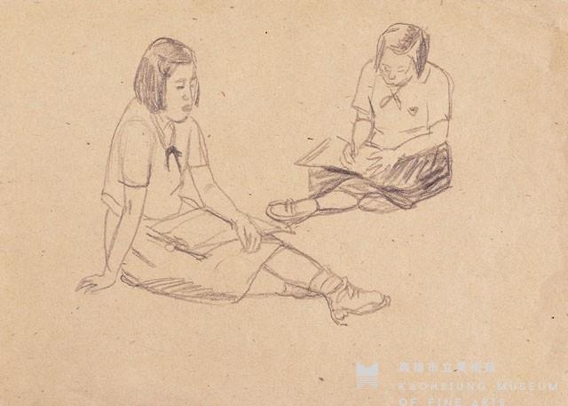 人物速寫之二十四藏品圖，第1張