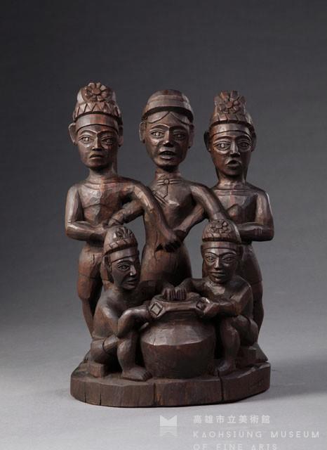 Five Men Celebrating the Harvest Collection Image