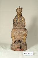 普庵祖師木雕神像藏品圖，第1張
