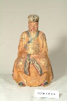 福德正神木雕神像藏品圖，第1張