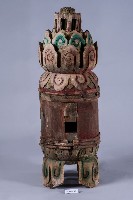 彩繪圓雕垂花（一對）藏品圖，第2張