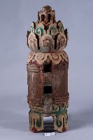 彩繪圓雕垂花（一對）藏品圖，第3張