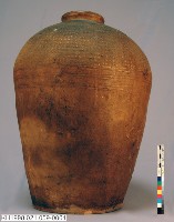 -1：褐釉陶罐、-2：陶胎褐釉罐藏品圖，第1張