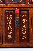 束腰獸骨鑲嵌五斗櫃藏品圖，第2張