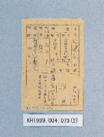選舉權證（臺中縣）藏品圖，第2張