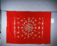 麒麟送子刺繡被面藏品圖，第1張