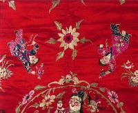 麒麟送子刺繡被面藏品圖，第2張