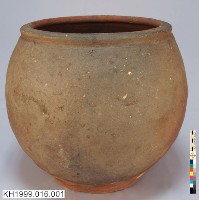灰褐釉陶缸藏品圖，第1張