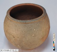 灰褐釉陶缸藏品圖，第2張