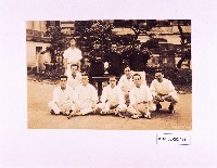 網球場合影及女子青年挺身隊修業式藏品圖，第2張