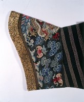 緙絲藍地金線八寶吉服袍藏品圖，第3張