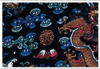 緙絲藍地金線八寶吉服袍藏品圖，第4張