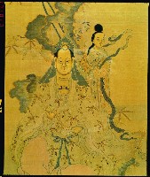 緙絲男相觀音藏品圖，第2張