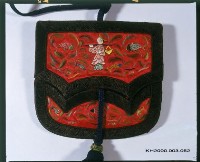 連年有餘方型荷包藏品圖，第3張