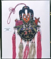 平安三多彩墜掛飾藏品圖，第2張