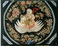 南極仙翁肚兜藏品圖，第2張