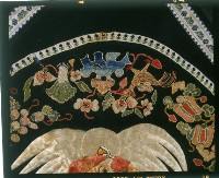 南極仙翁肚兜藏品圖，第3張