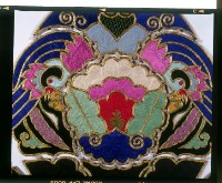 五福臨門彩繡雲肩藏品圖，第2張