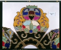 五福臨門彩繡雲肩藏品圖，第4張