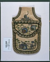 花卉靈芝腰帶荷包藏品圖，第1張