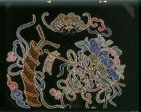 暗八仙枕頭繡套-2藏品圖，第2張