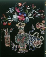 福慶雙全枕頭繡套藏品圖，第2張