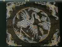 富貴壽喜枕頭繡套-2藏品圖，第2張