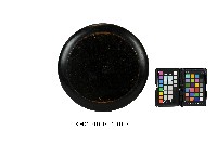 雕刻彩繪杵歌紋圓盤藏品圖，第2張