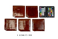 雕刻彩繪台灣風物紋小盤藏品圖，第2張