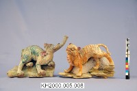 交趾陶虎、象塑像藏品圖，第6張