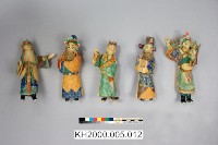 交趾陶文王聘太公塑像羣組藏品圖，第6張