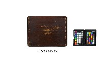 木雕素色漆方盤藏品圖，第2張