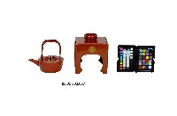 -1~-2：朱漆描金壺、朱漆描金果盒藏品圖，第1張