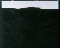 黑提花緞地立領、對襟馬褂-2藏品圖，第2張