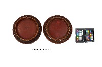 籐編朱漆果盤藏品圖，第2張