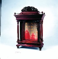 日式雙鳳搶珠神龕藏品圖，第1張