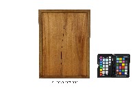 木地鑲嵌蝴蝶蘭紋文書盒藏品圖，第2張