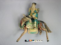 交趾陶張果老騎驢塑像藏品圖，第2張