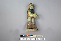 交趾陶文王聘太公塑像羣組（-1：姜子牙、-2：周文王、-3：侍童）藏品圖，第4張