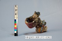 「甘露寺招親」交趾陶人物像（-1：吳國太、-2：喬國老、-3：劉備、-4：孫尚香）藏品圖，第6張