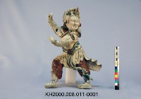 交趾陶男女人物塑像藏品圖，第2張