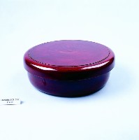 木紋素色漆茶具盒藏品圖，第4張