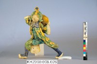 交趾陶人物塑像（錦毛鼠白玉堂）的圖片