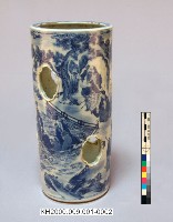 -1：八仙紋青花鏤帽筒一對、-2：八仙紋青花鏤帽筒一對藏品圖，第15張