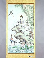 水鏡觀音(宣紙畫)的圖片