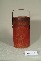 朱漆竹製飯桶藏品圖，第1張